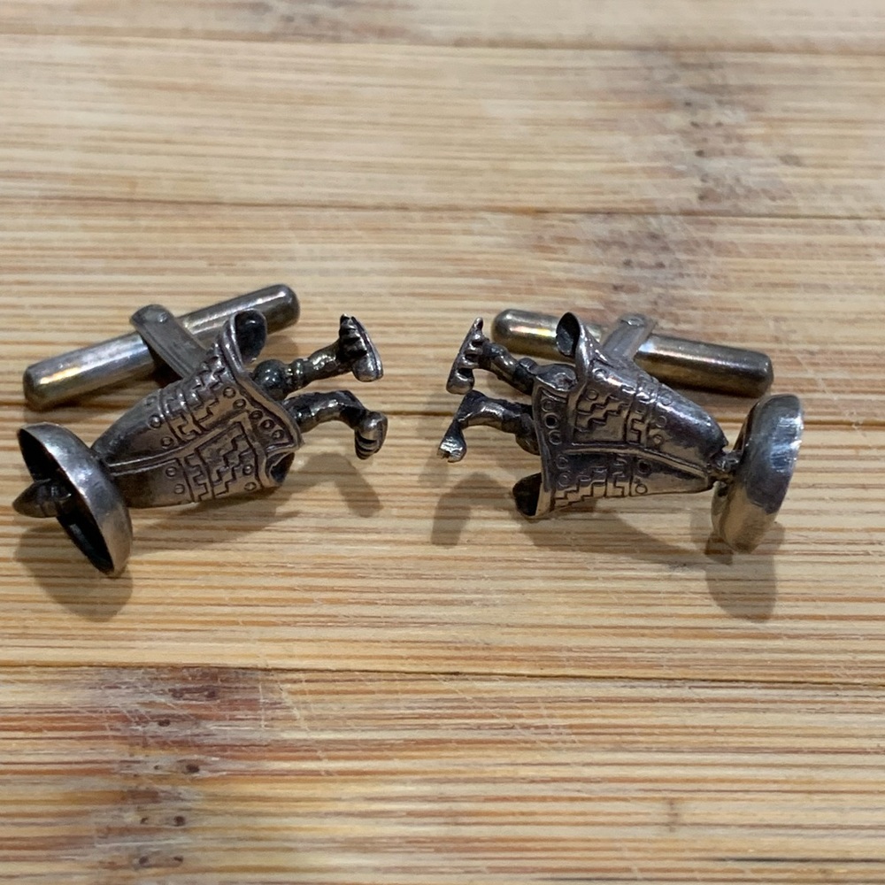 Just in- vintage sterling silver cufflinks